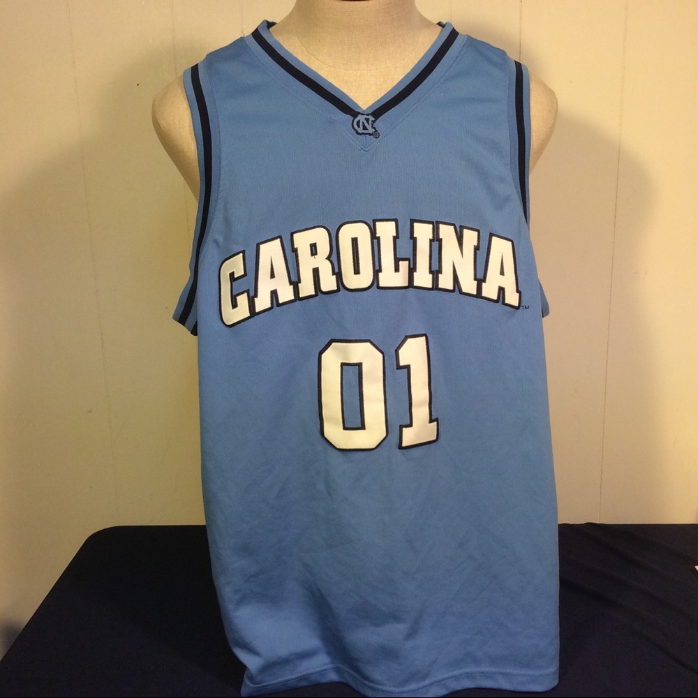 NCU North Carolina Tar Heels Basketball Jersey men’s size XL foot locker
